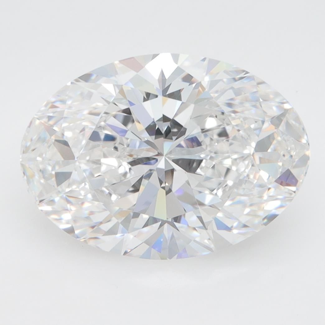 4.06ct Oval D VVS2 Lab-Grown Diamond