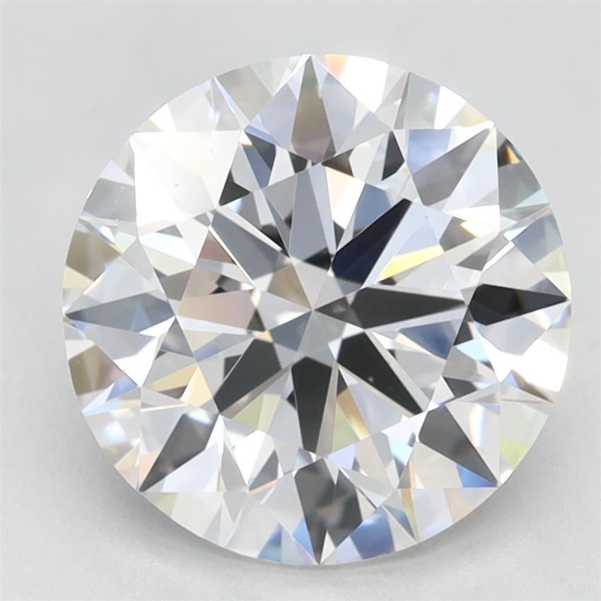 2.66ct Round D VVS1 Lab-Grown Diamond