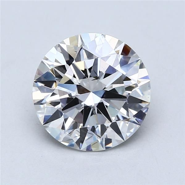 2.62ct Round F SI1 Lab-Grown Diamond