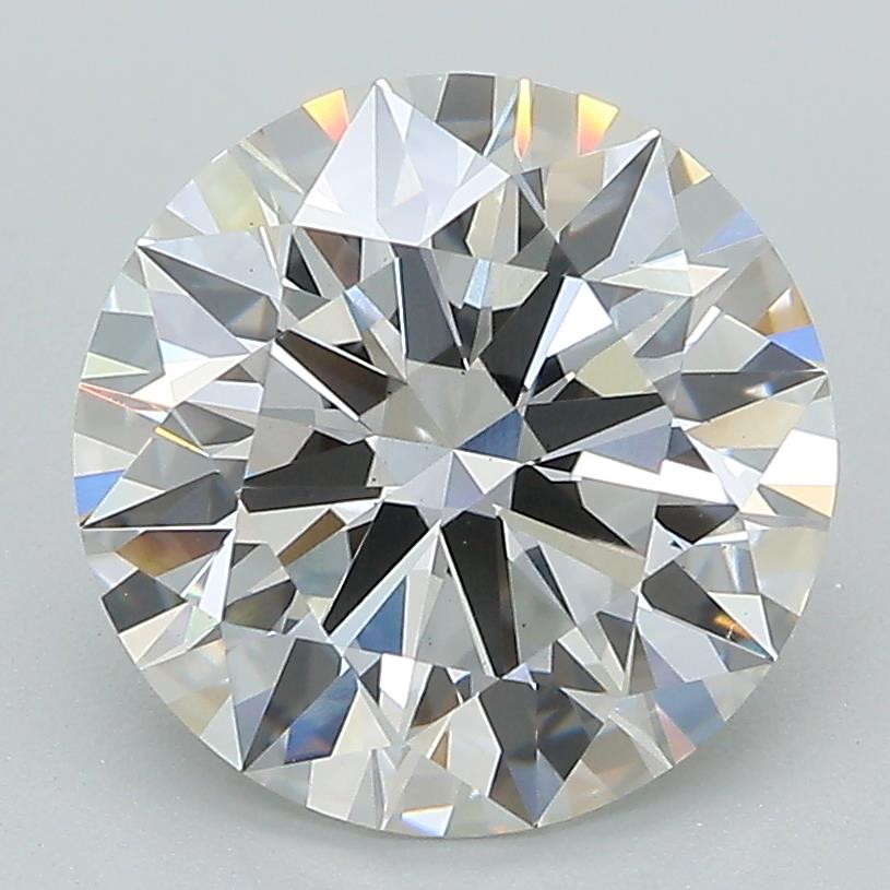 3.58ct Round F VS2 Lab-Grown Diamond