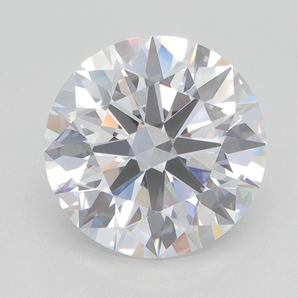 3.29ct Round D VVS2 Lab-Grown Diamond