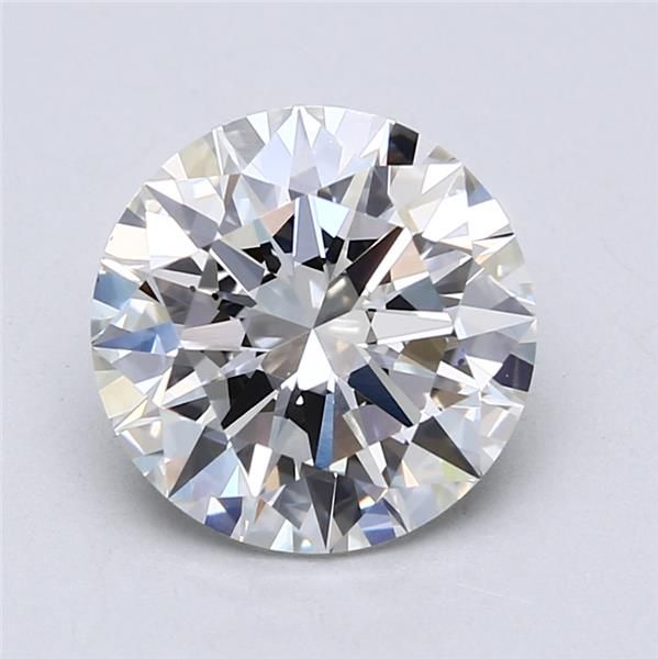3.18ct Round F SI1 Lab-Grown Diamond