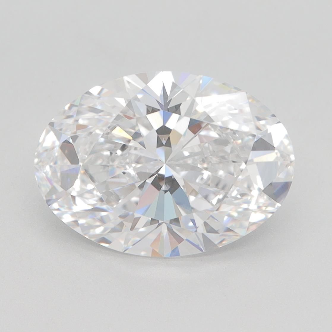 3.06ct Oval D VVS1 Lab-Grown Diamond
