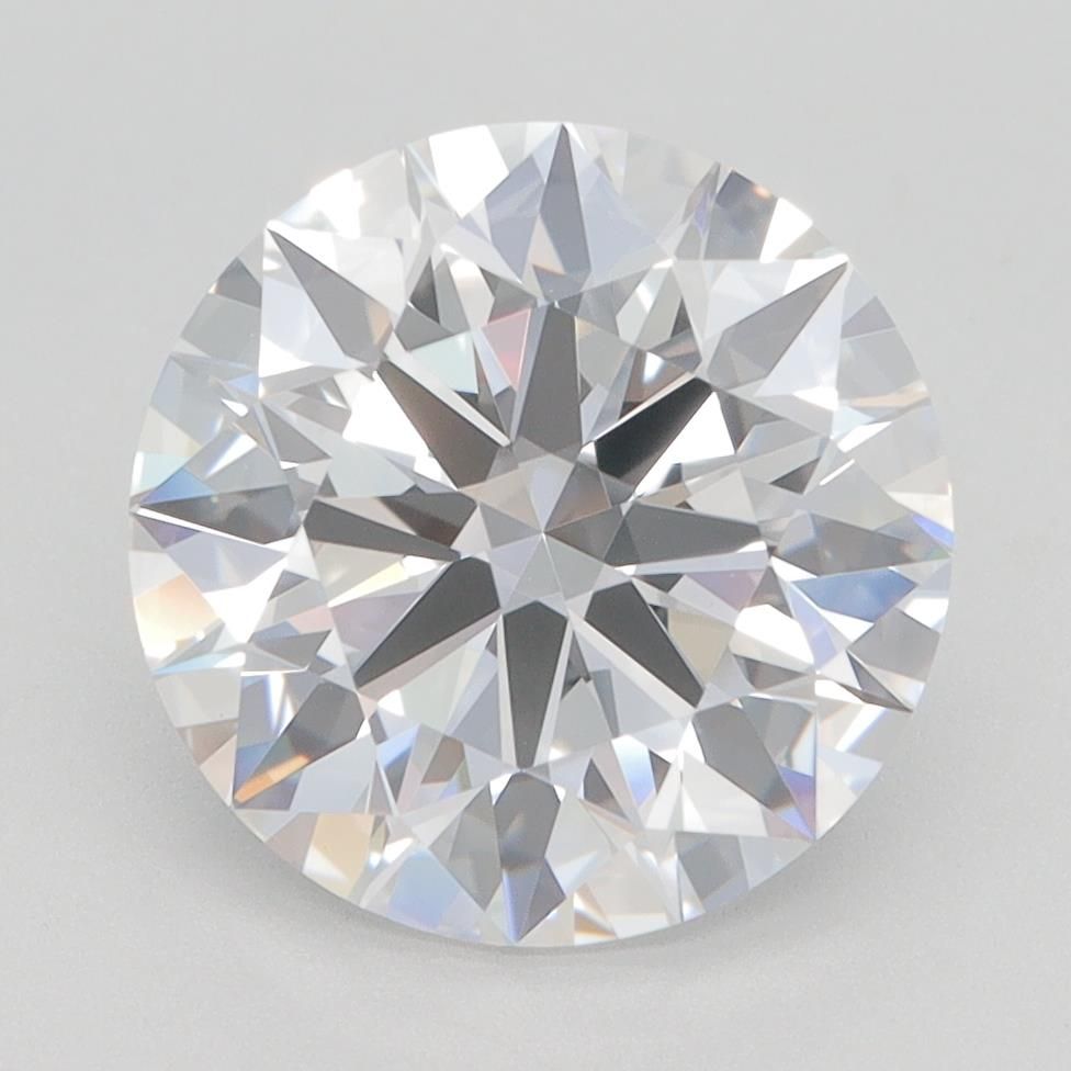 3.63ct Round D VVS2 Lab-Grown Diamond
