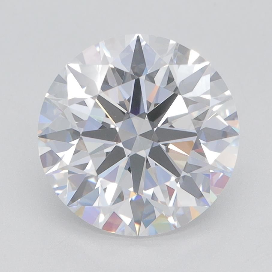 2.71ct Round D VVS2 Lab-Grown Diamond