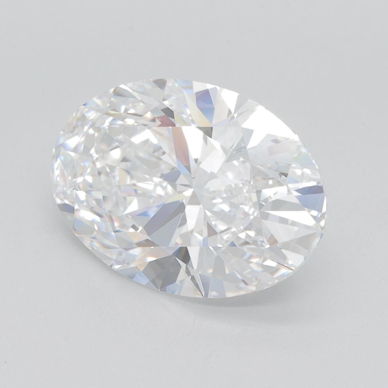 4.07ct Oval D VVS2 Lab-Grown Diamond