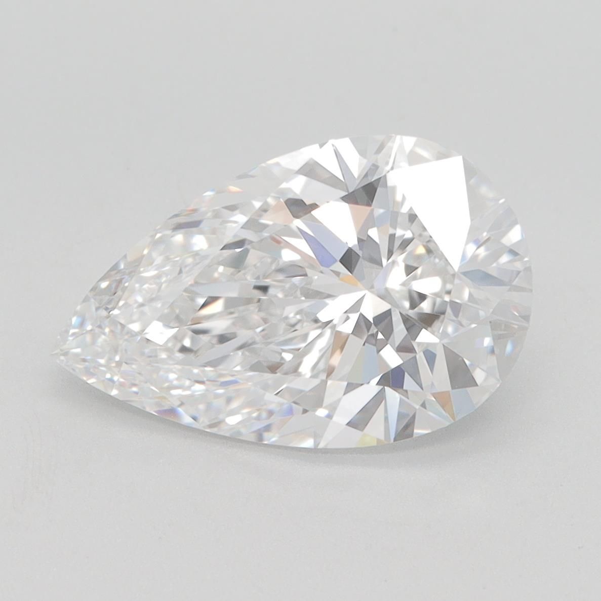 3.05ct Pear D VVS1 Lab-Grown Diamond