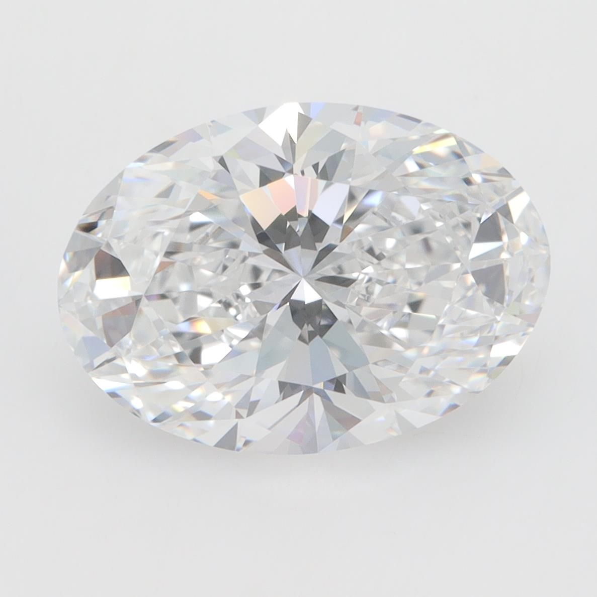 3.09ct Oval D VVS1 Lab-Grown Diamond