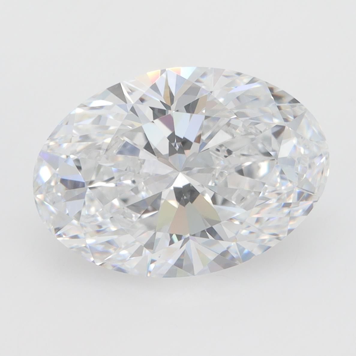 3.1ct Oval D VVS1 Lab-Grown Diamond