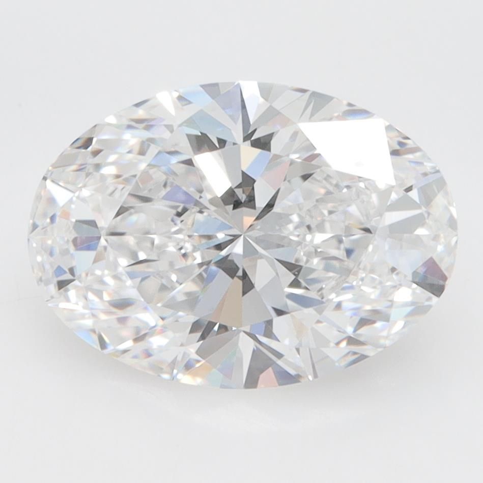 3.08ct Oval D IF Lab-Grown Diamond