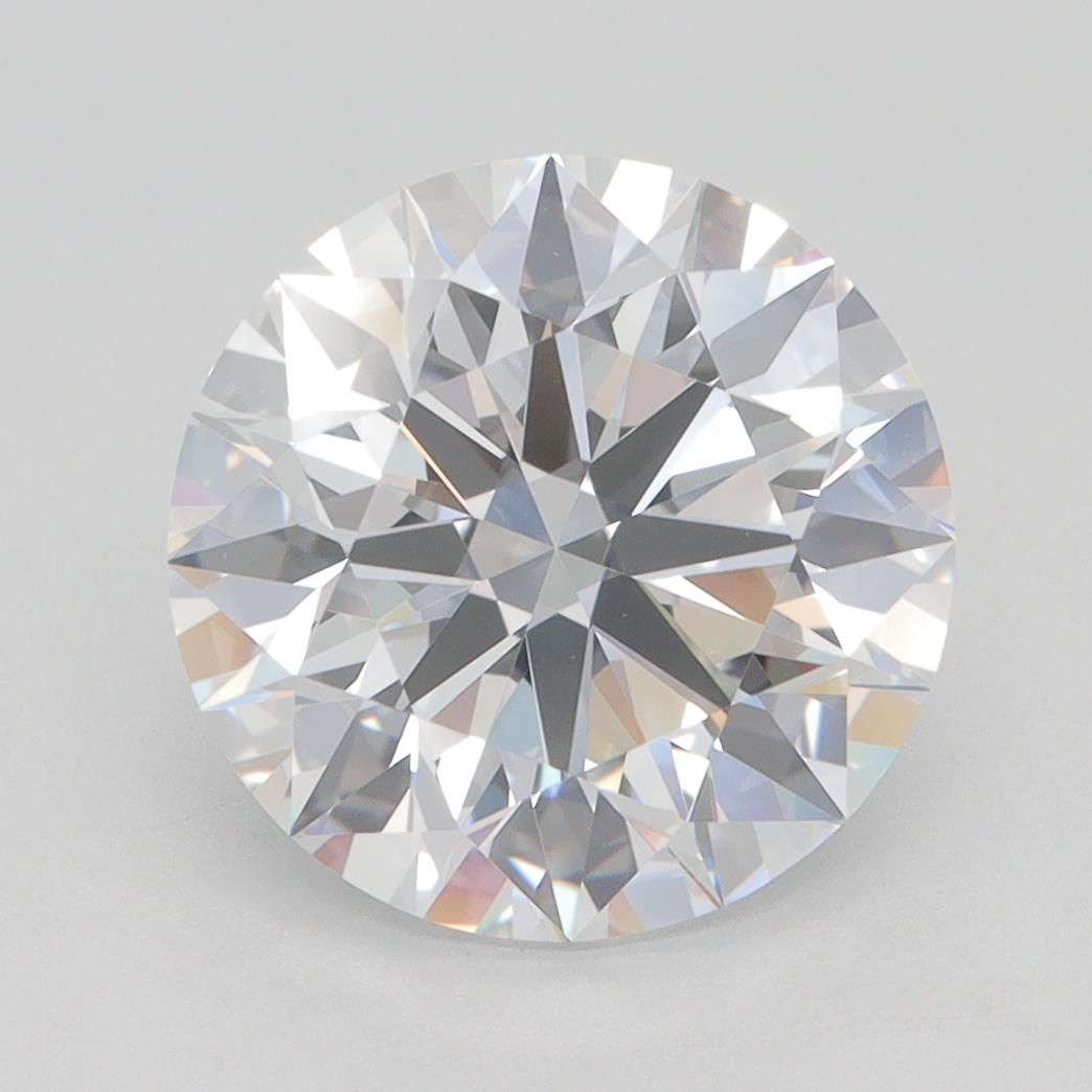 3.7ct Round D VVS1 Lab-Grown Diamond