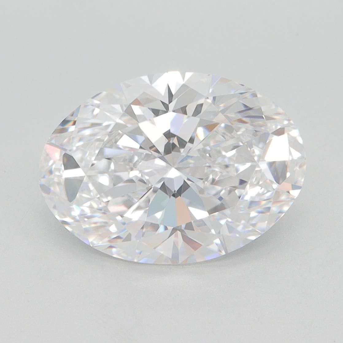 3.1ct Oval D VVS1 Lab-Grown Diamond