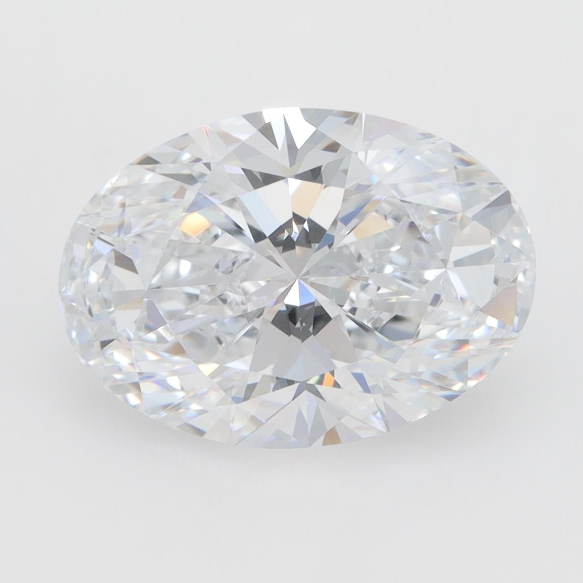 3.03ct Oval D VVS1 Lab-Grown Diamond