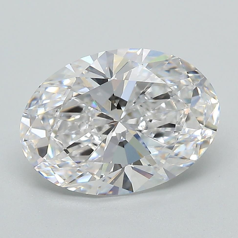 3.05ct Oval D VVS2 Lab-Grown Diamond