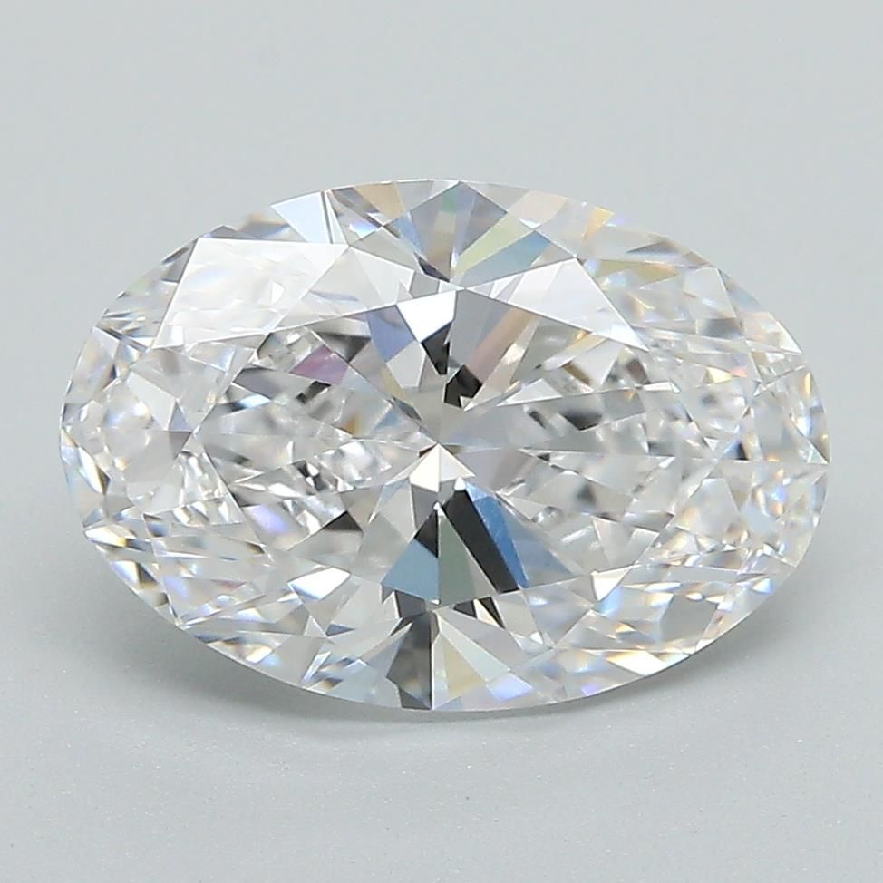 3.09ct Oval D VVS2 Lab-Grown Diamond