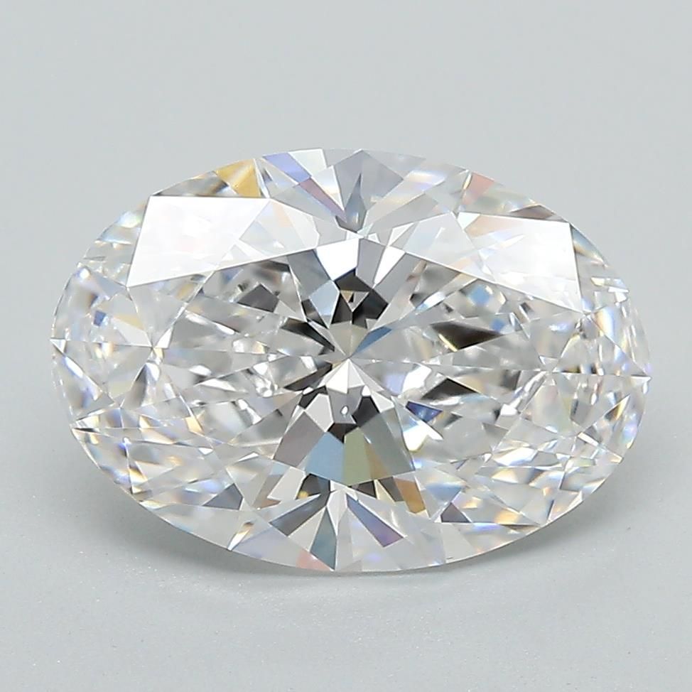 3.08ct Oval D VVS2 Lab-Grown Diamond
