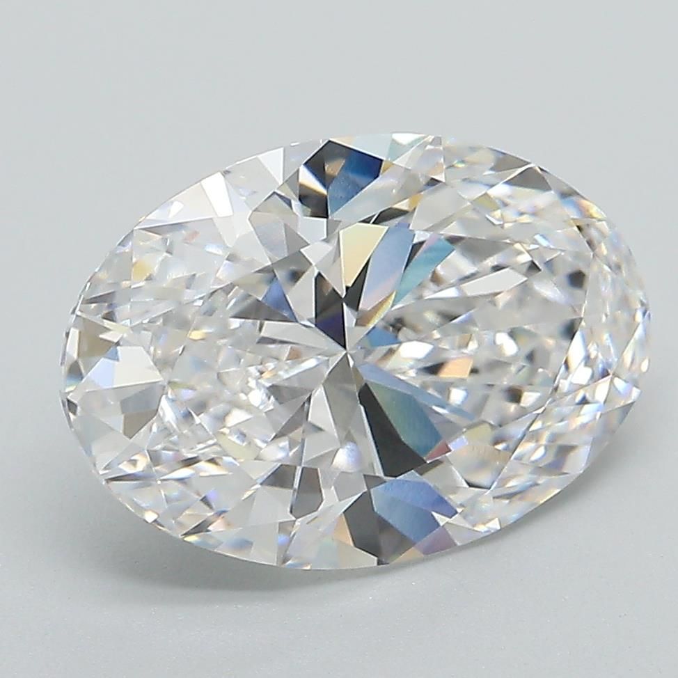 3.56ct Oval D VVS2 Lab-Grown Diamond