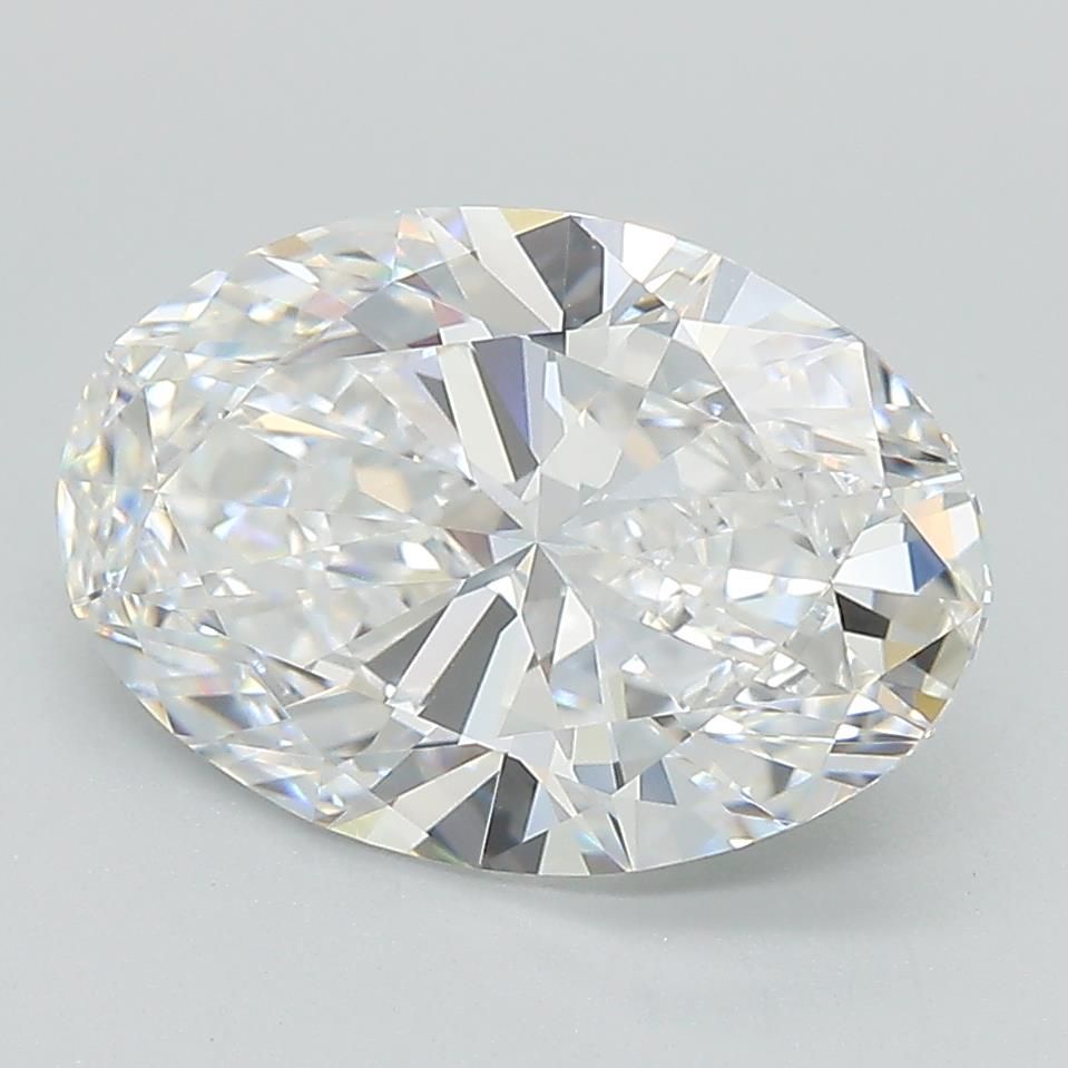 3.25ct Oval D VVS2 Lab-Grown Diamond