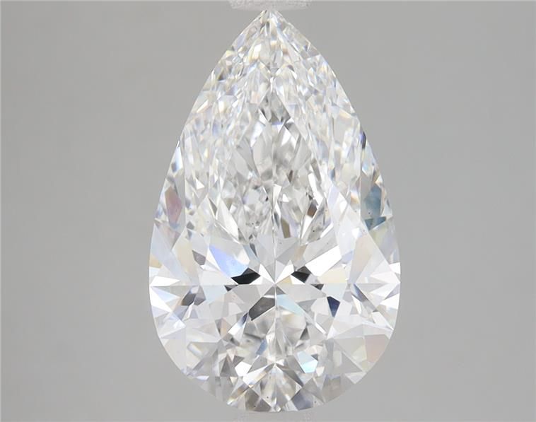 2.82ct Pear E VS2 Lab-Grown Diamond