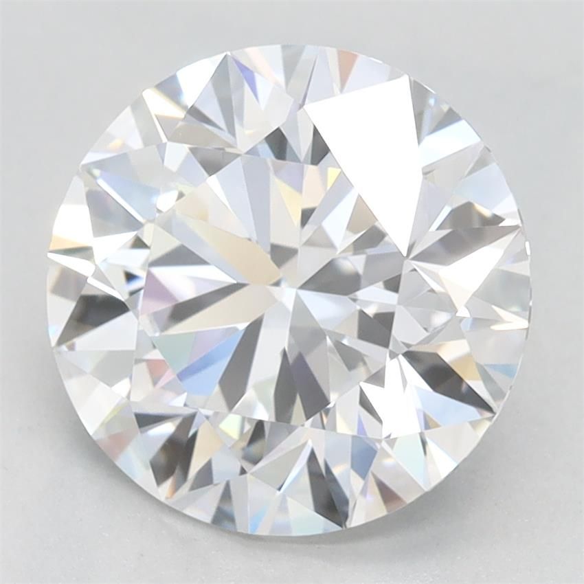 2.71ct Round D IF Lab-Grown Diamond