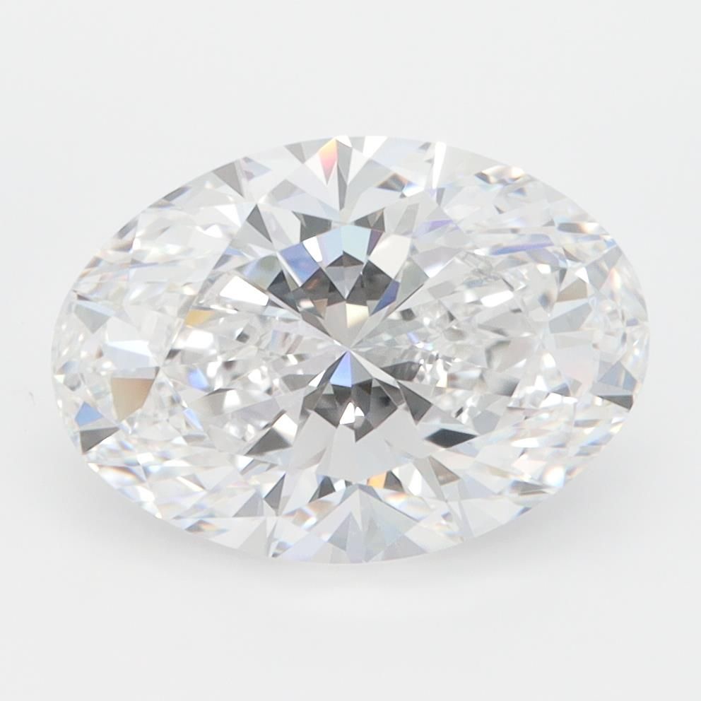 3ct Oval D FL Lab-Grown Diamond
