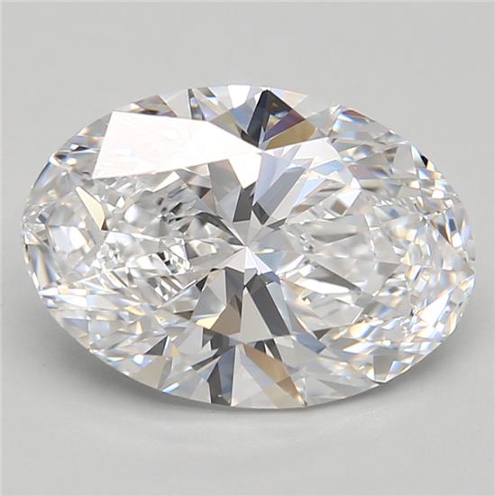 2.98ct Oval D IF Lab-Grown Diamond