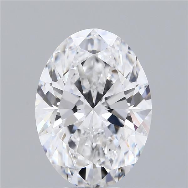 6.16ct Oval D VVS2 Lab-Grown Diamond
