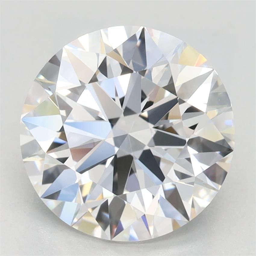 2.6ct Round D VVS1 Lab-Grown Diamond