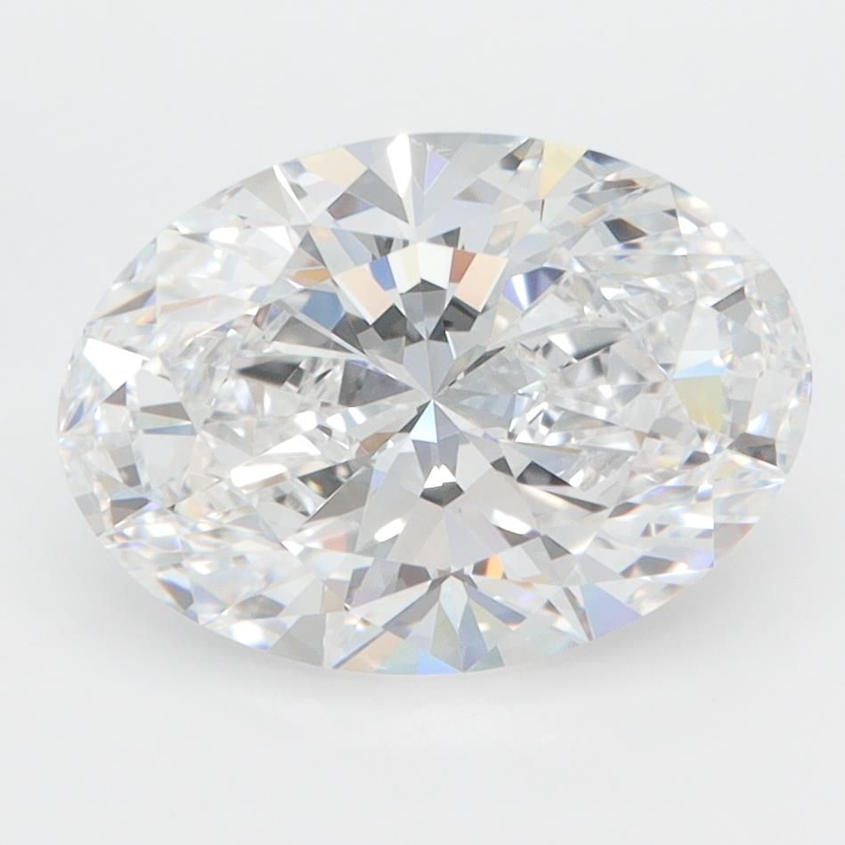 3.27ct Oval D VVS2 Lab-Grown Diamond