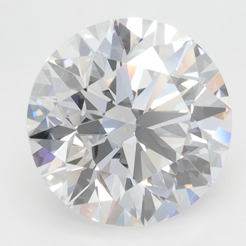 3.45ct Round D VVS2 Lab-Grown Diamond
