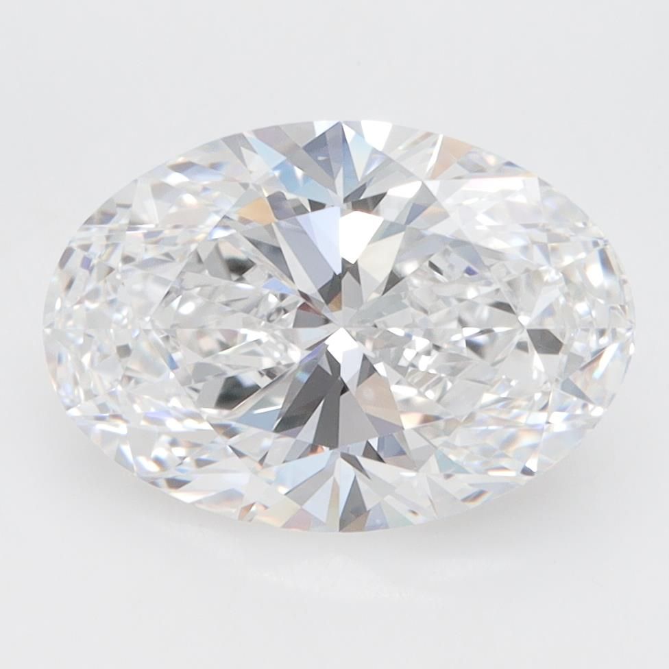 3.09ct Oval D VVS1 Lab-Grown Diamond