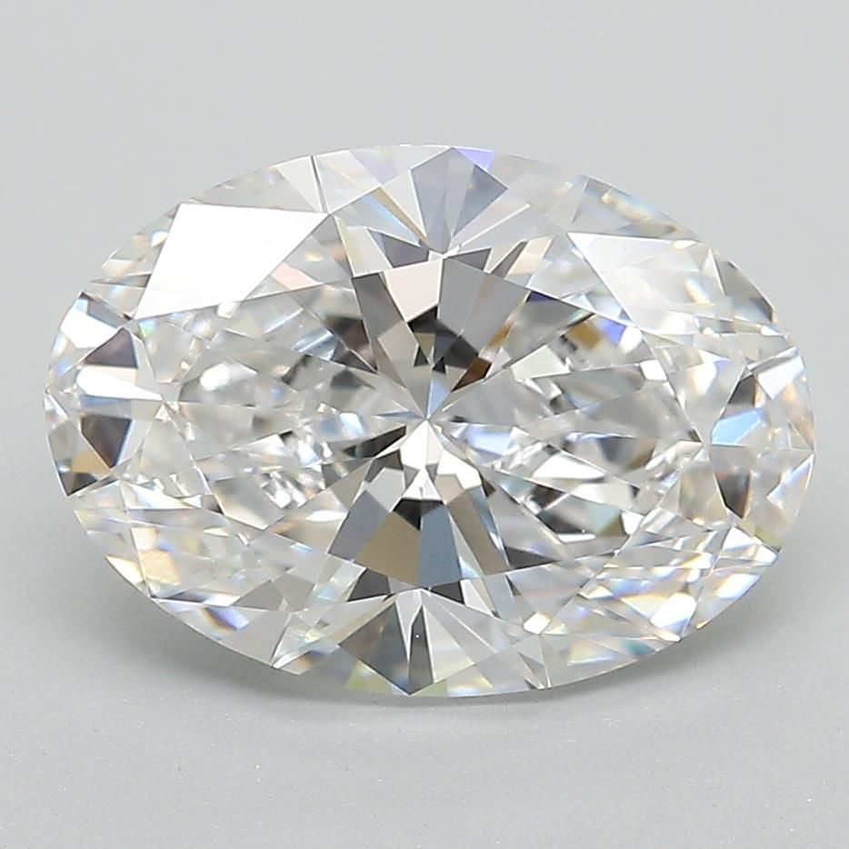 3.37ct Oval D VVS2 Lab-Grown Diamond