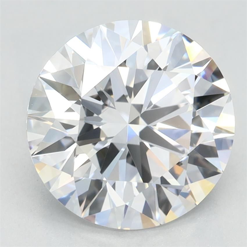 2.7ct Round D VVS1 Lab-Grown Diamond