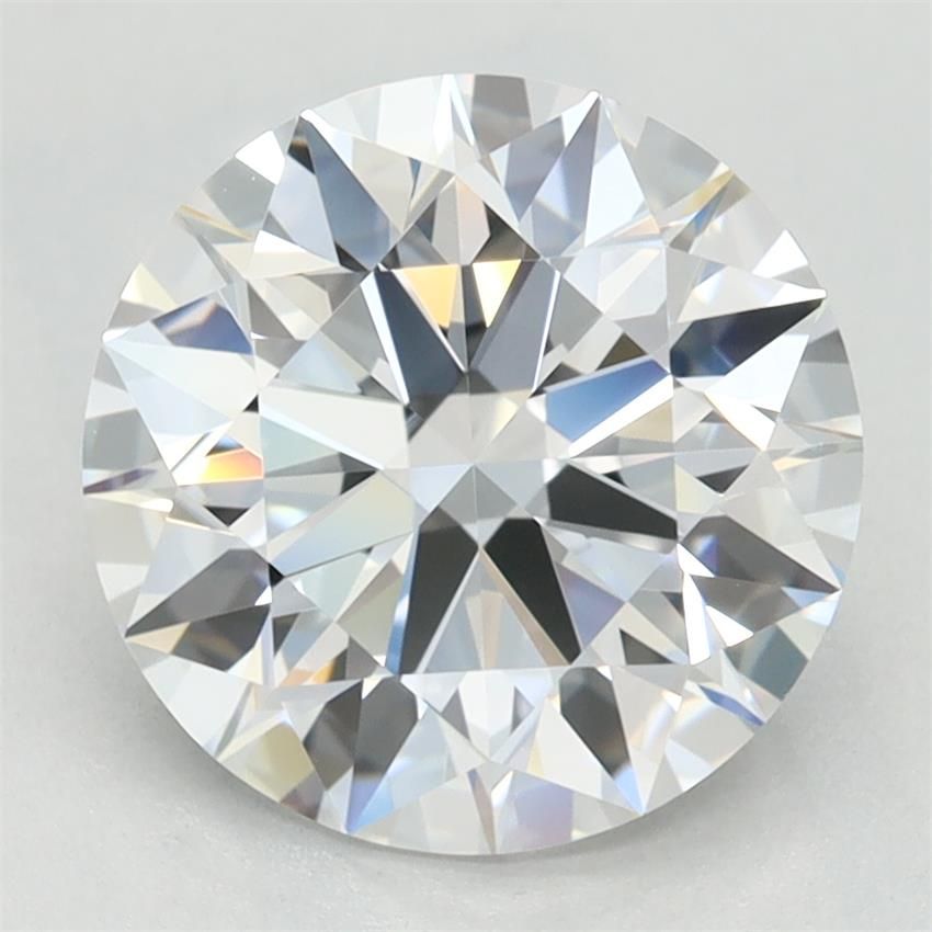 2.66ct Round D VVS1 Lab-Grown Diamond