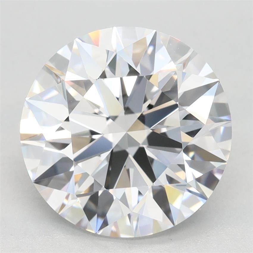 3.13ct Round D VVS1 Lab-Grown Diamond