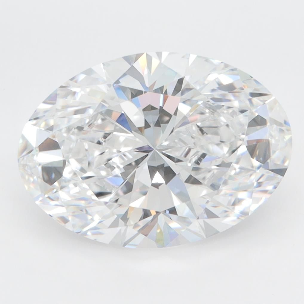 4.1ct Oval D VVS2 Lab-Grown Diamond