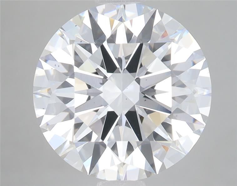 4.37ct Round F VS2 Lab-Grown Diamond
