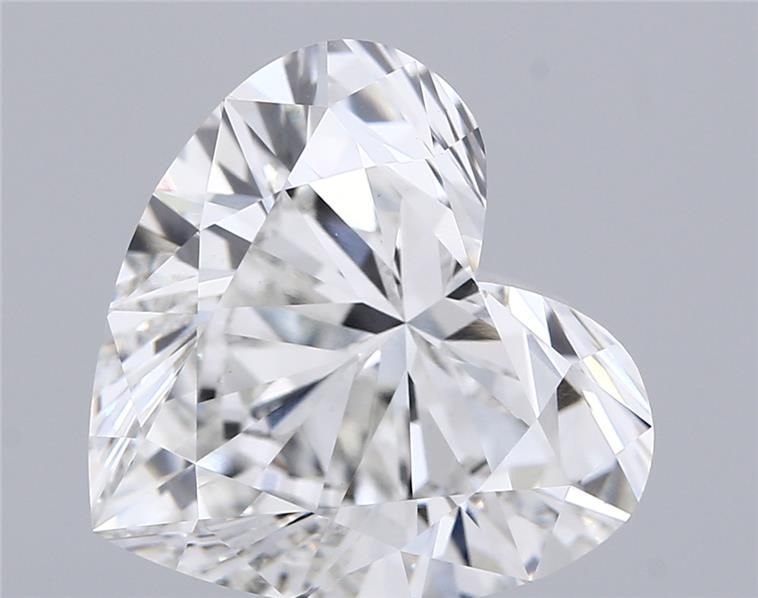 8.03ct Heart F VVS2 Lab-Grown Diamond