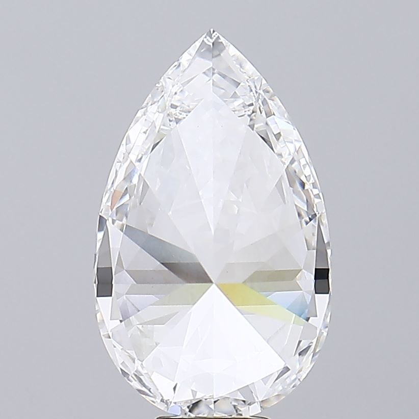 9.56 Carat PEAR Shape D Colour VVS2 Clarity  Cut - White Lab Diamond - 67010