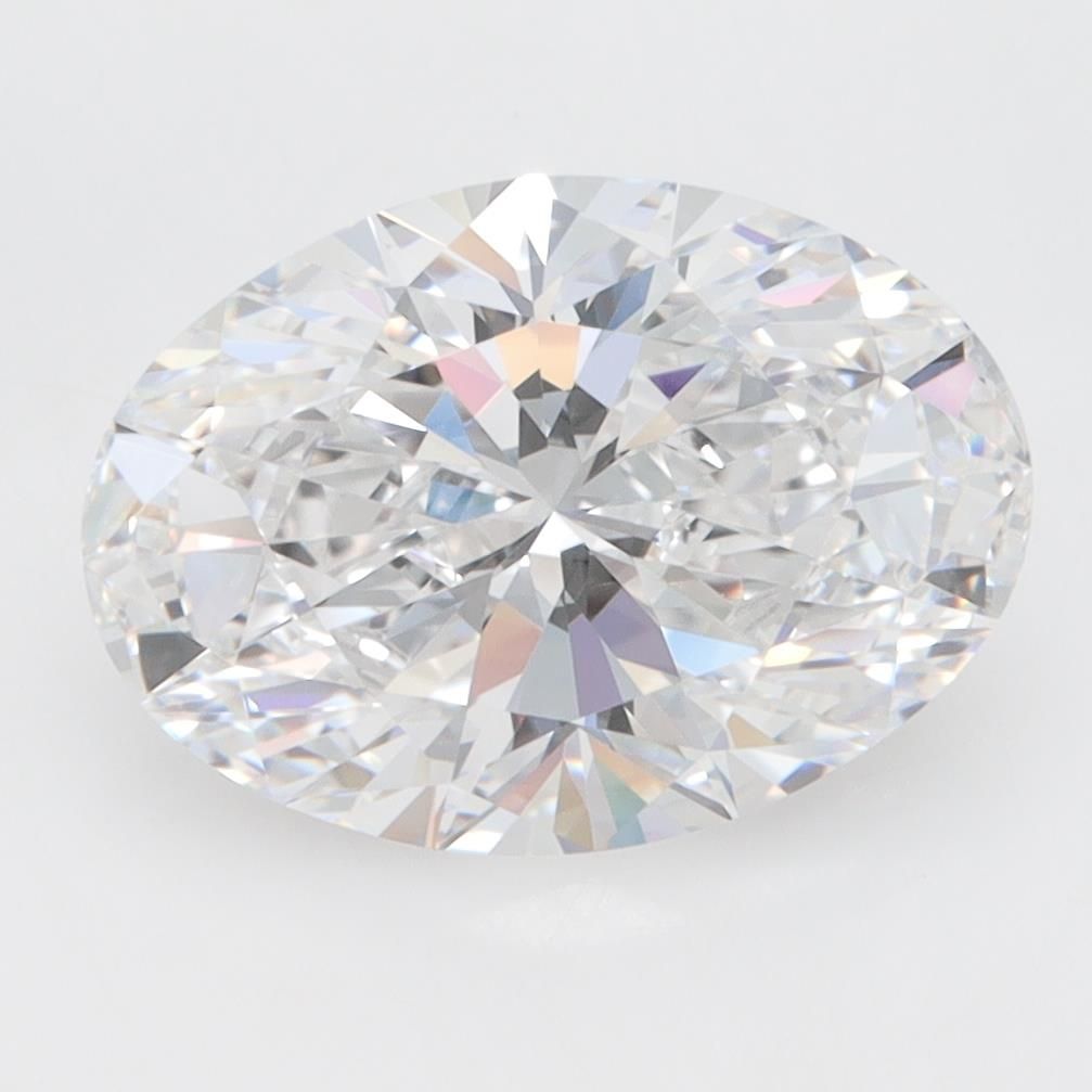 3.42ct Oval D VVS1 Lab-Grown Diamond