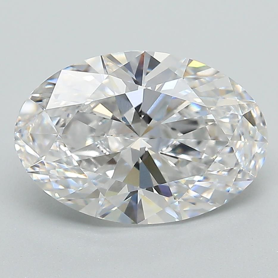 3.08ct Oval D VVS2 Lab-Grown Diamond