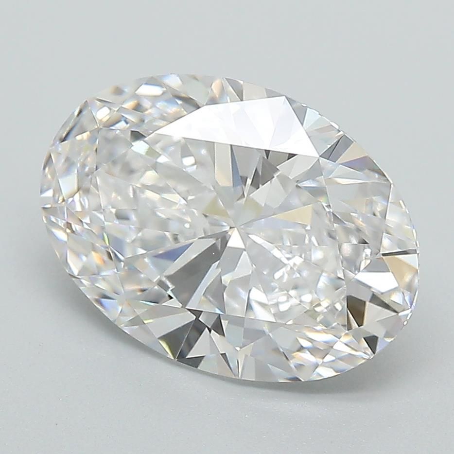 3.08ct Oval D VVS2 Lab-Grown Diamond