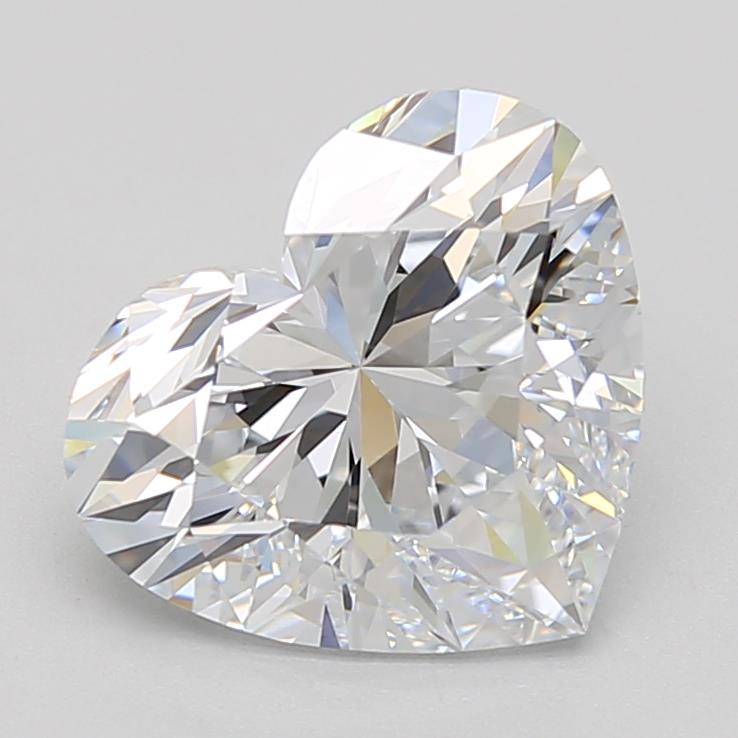 2.57ct Heart E IF Lab-Grown Diamond
