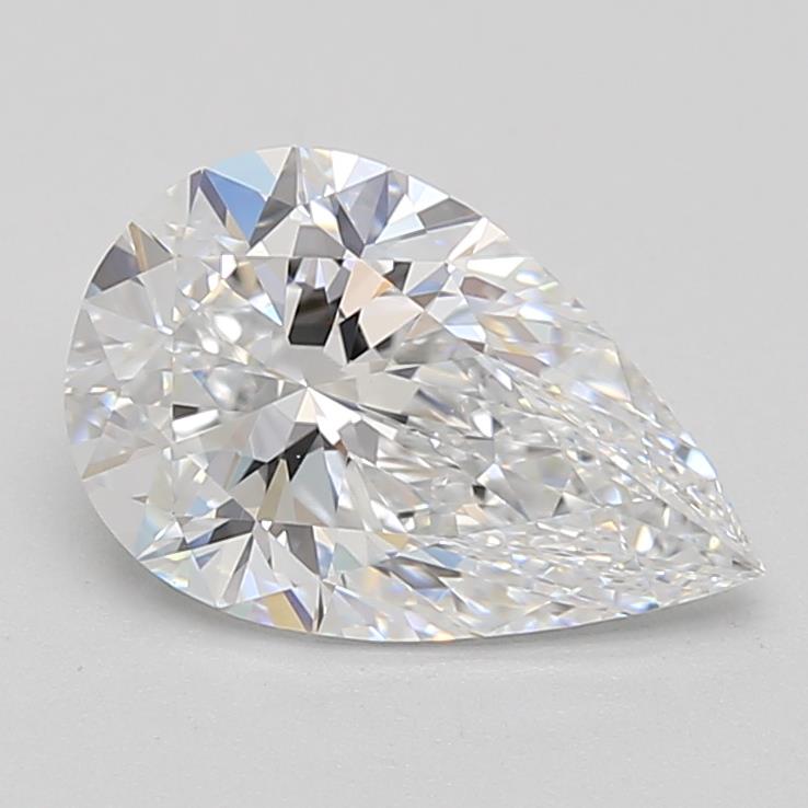 1.61ct Pear D IF Lab-Grown Diamond