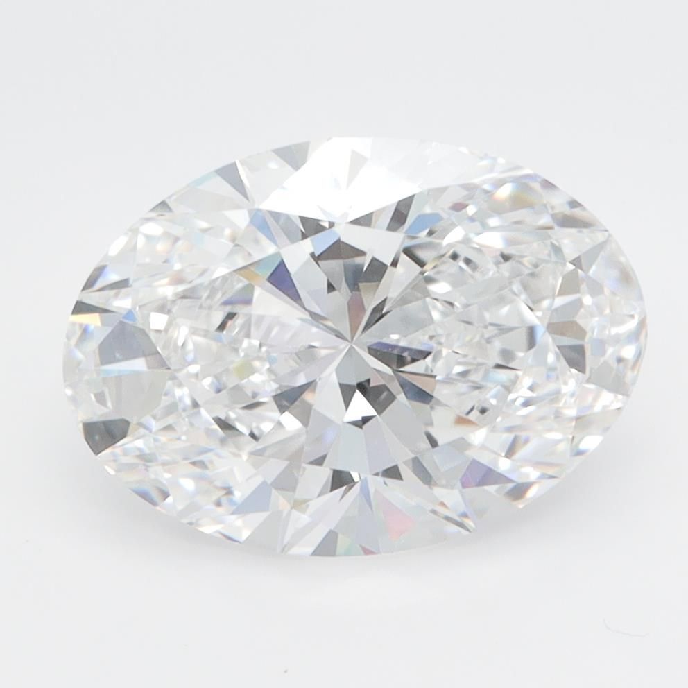 3.03ct Oval D VVS2 Lab-Grown Diamond
