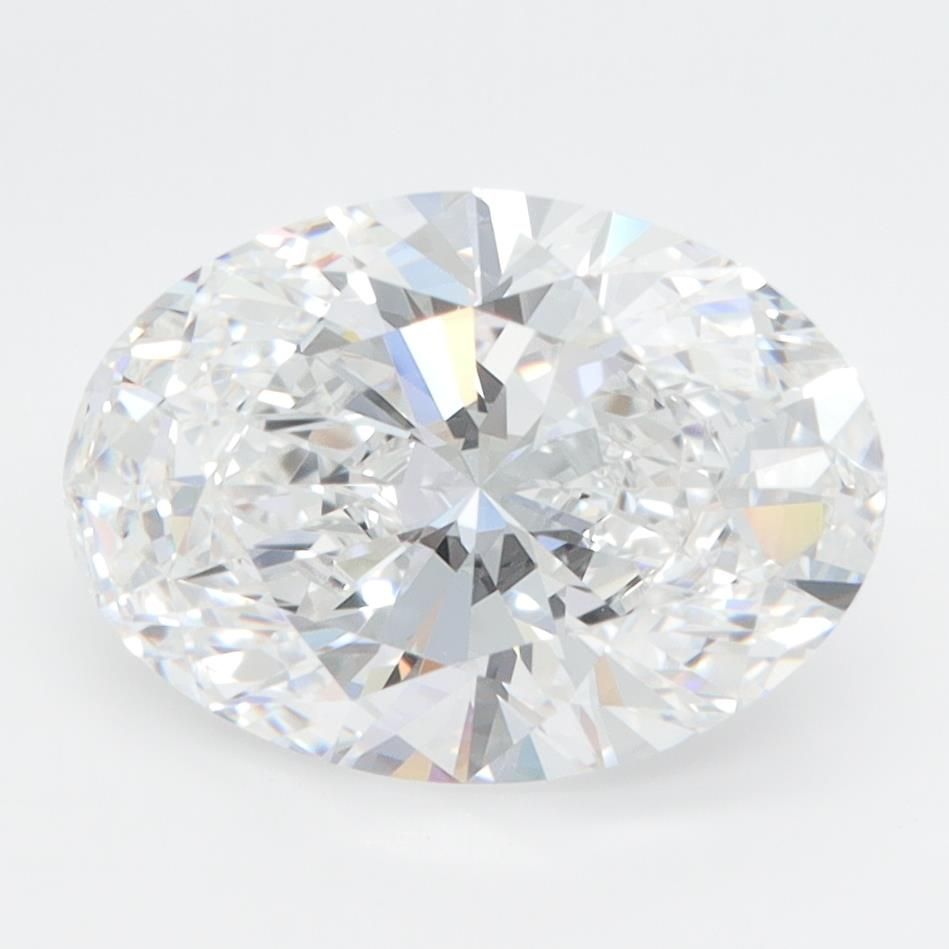 3.09ct Oval D VVS2 Lab-Grown Diamond