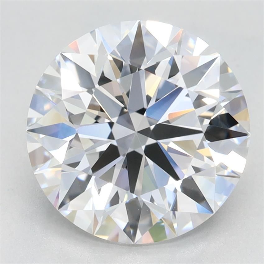 2.76ct Round D VVS1 Lab-Grown Diamond