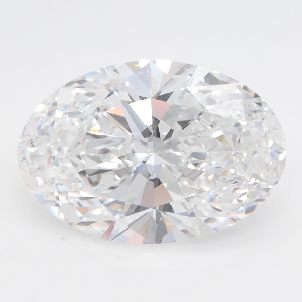 3.06ct Oval D VVS2 Lab-Grown Diamond