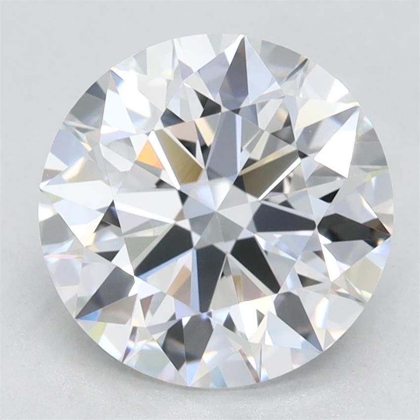 2.46ct Round D VVS1 Lab-Grown Diamond