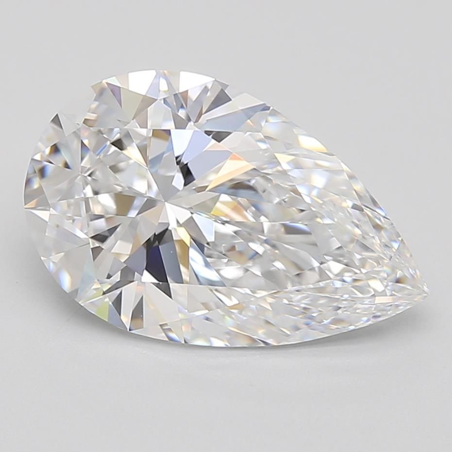 3.26ct Pear D IF Lab-Grown Diamond